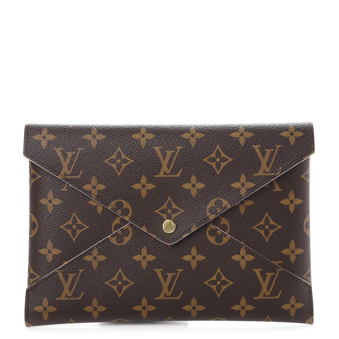 Monogram Large Kirigami Pochette Insert Rose Ballerine