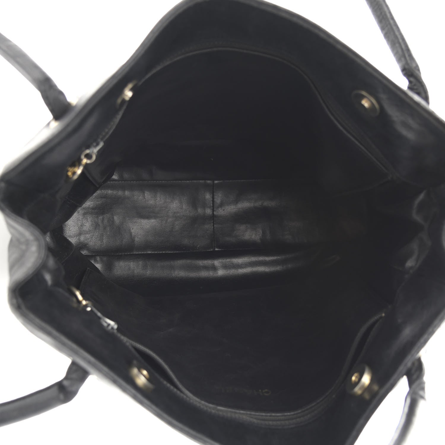 Chanel Lambskin CC Shoulder Bag Black 5 of 17