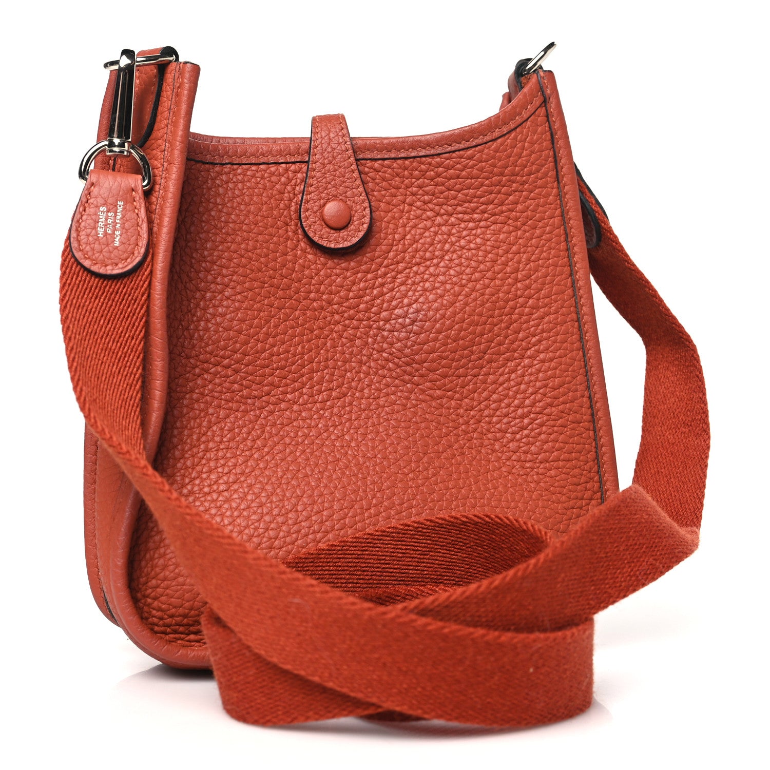 Hermes Taurillon Clemence Evelyne TPM Cuivre 3 of 10