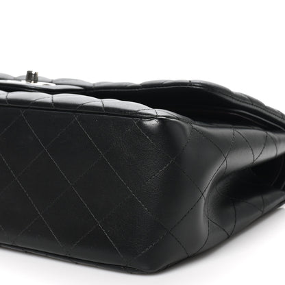 Chanel Lambskin Quilted Jumbo Double Flap Black 10 of 10