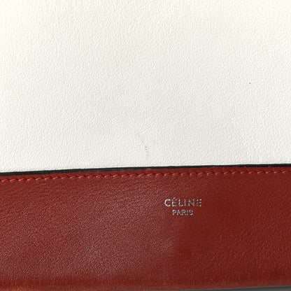 Celine Shiny Smooth Calfskin Medium Frame Shoulder Bag Maple White 6 of 9