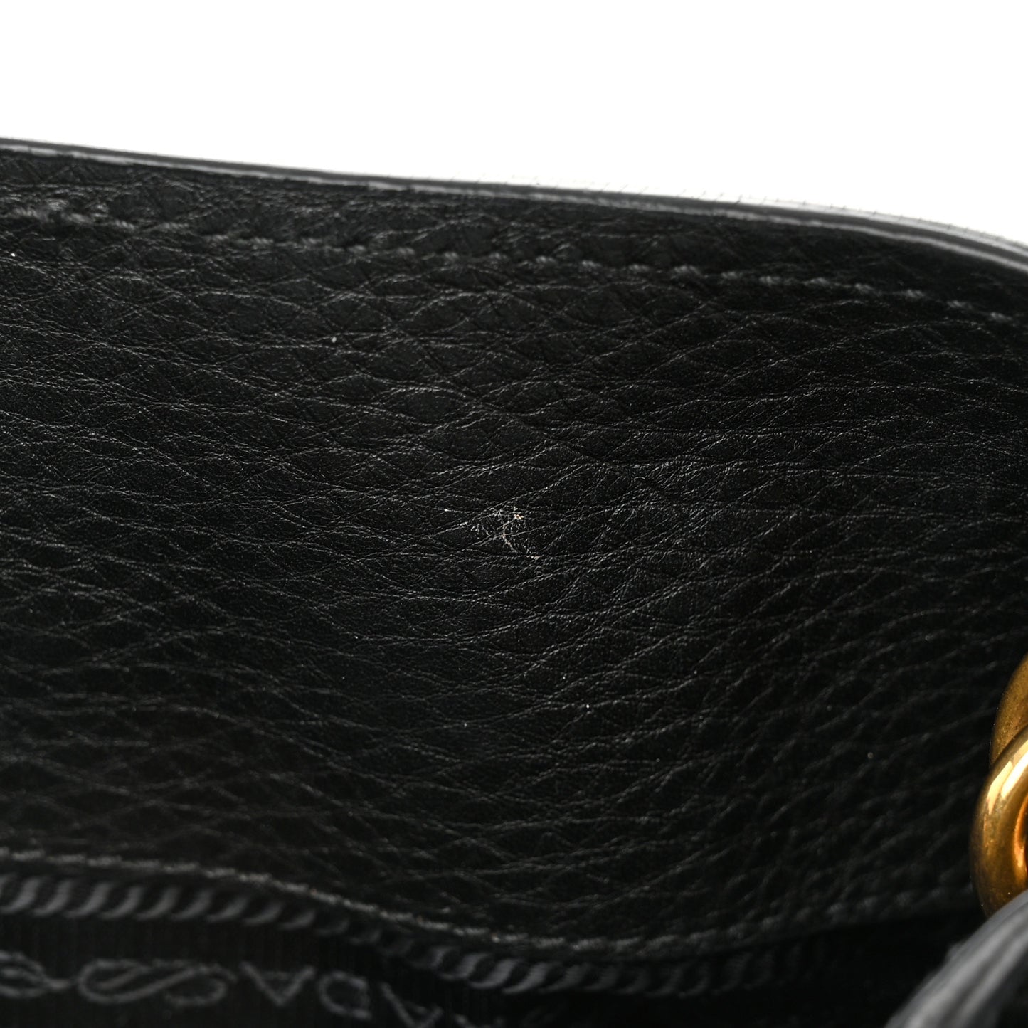 Vitello Daino Tote Black