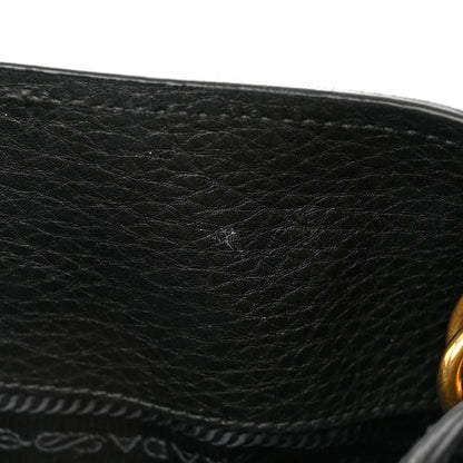 Prada Vitello Daino Tote Black 12 of 12
