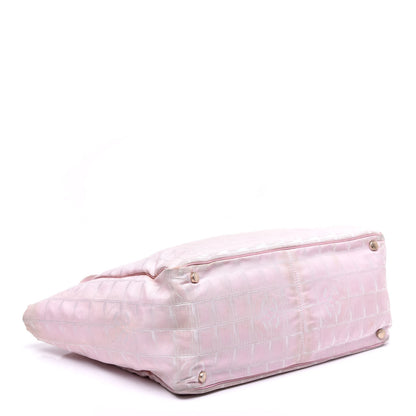 Chanel Nylon Travel Large Tote Pink 4 of 11