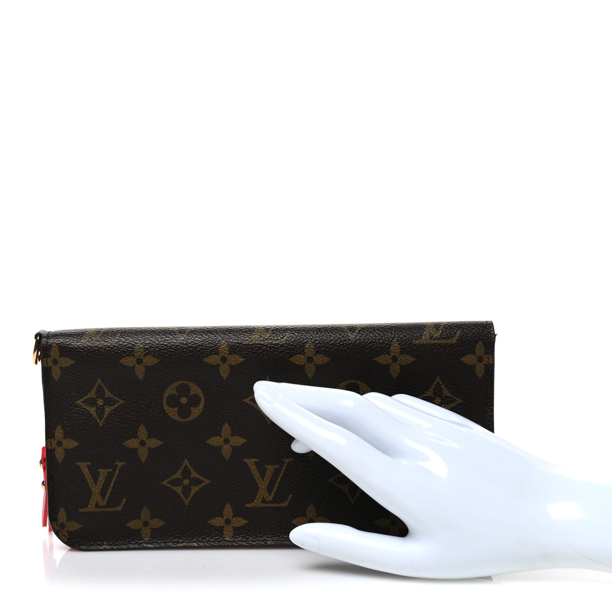 Monogram Kusama Waves Insolite Wallet Red