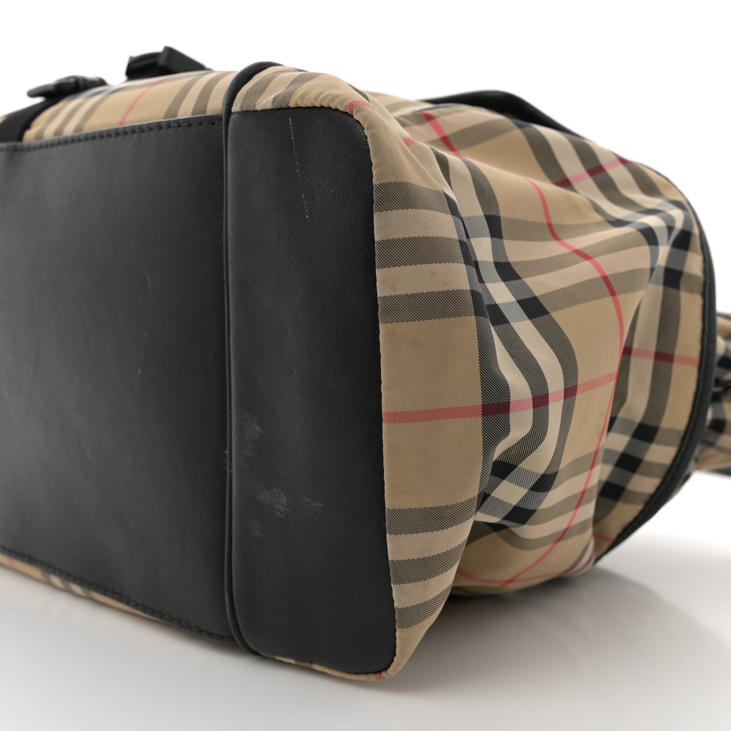 Nylon Vintage Check Logo Diaper Bag