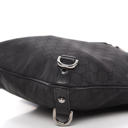 Gucci Monogram Abbey Messenger Bag Black 7 of 10