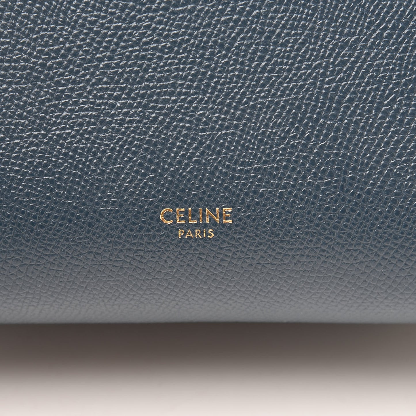 Baby Grained Calfskin Nano Belt Bag Abyss Blue
