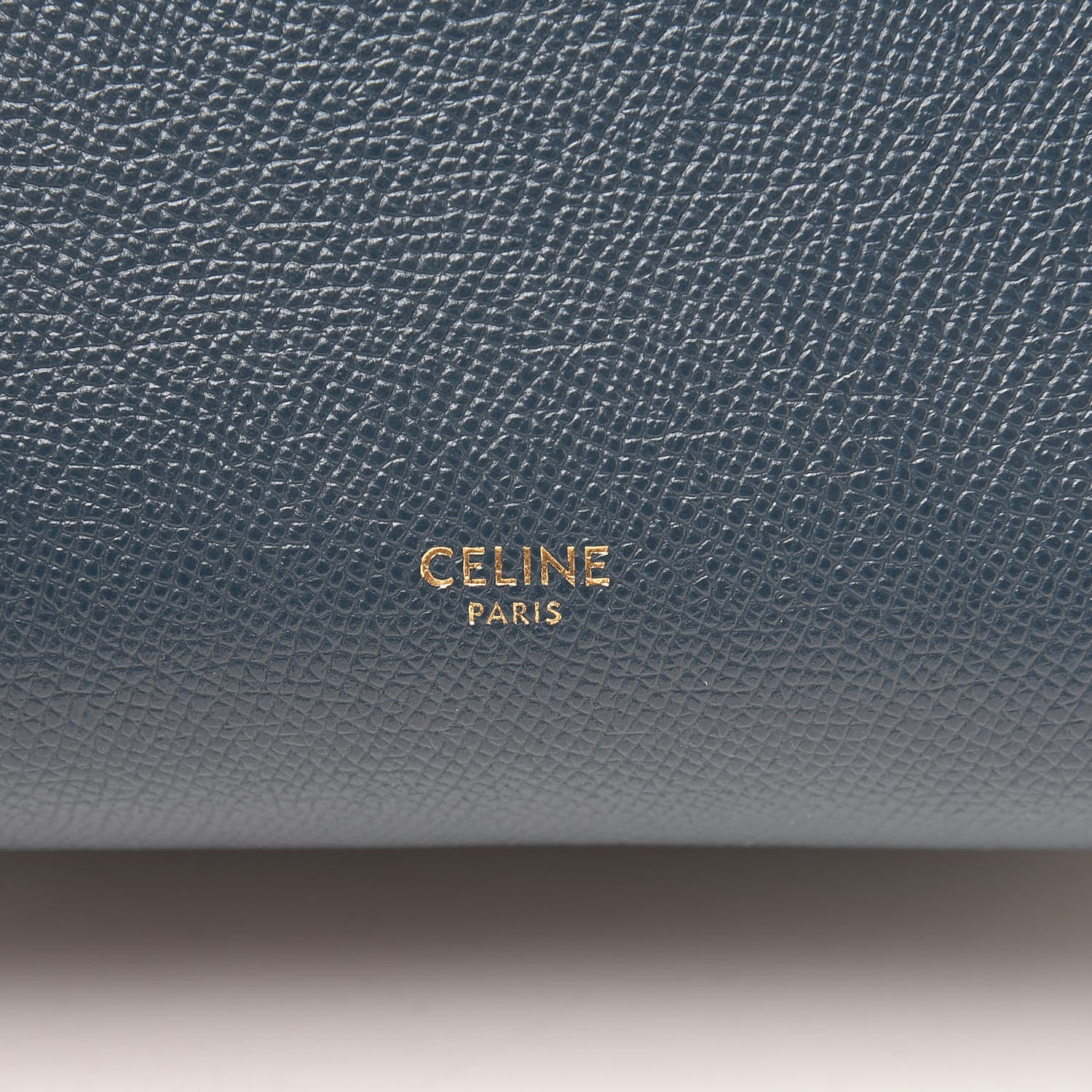 Celine Baby Grained Calfskin Nano Belt Bag Abyss Blue 6 of 10