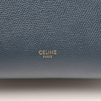 Celine Baby Grained Calfskin Nano Belt Bag Abyss Blue 6 of 10