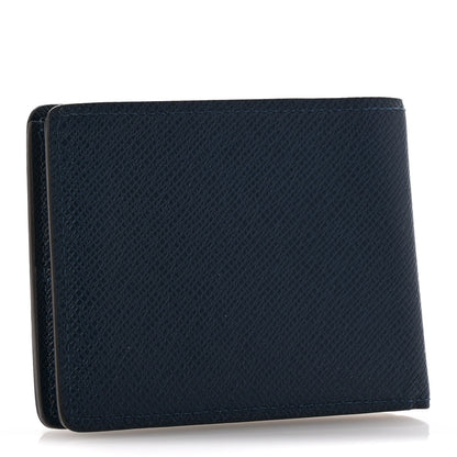 Louis Vuitton Taiga Slender Wallet Navy 3 of 8