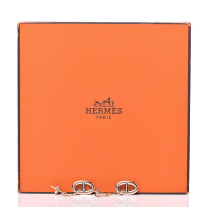 Hermes 18K Rose Gold PM Farandole Drop Earrings 5 of 5
