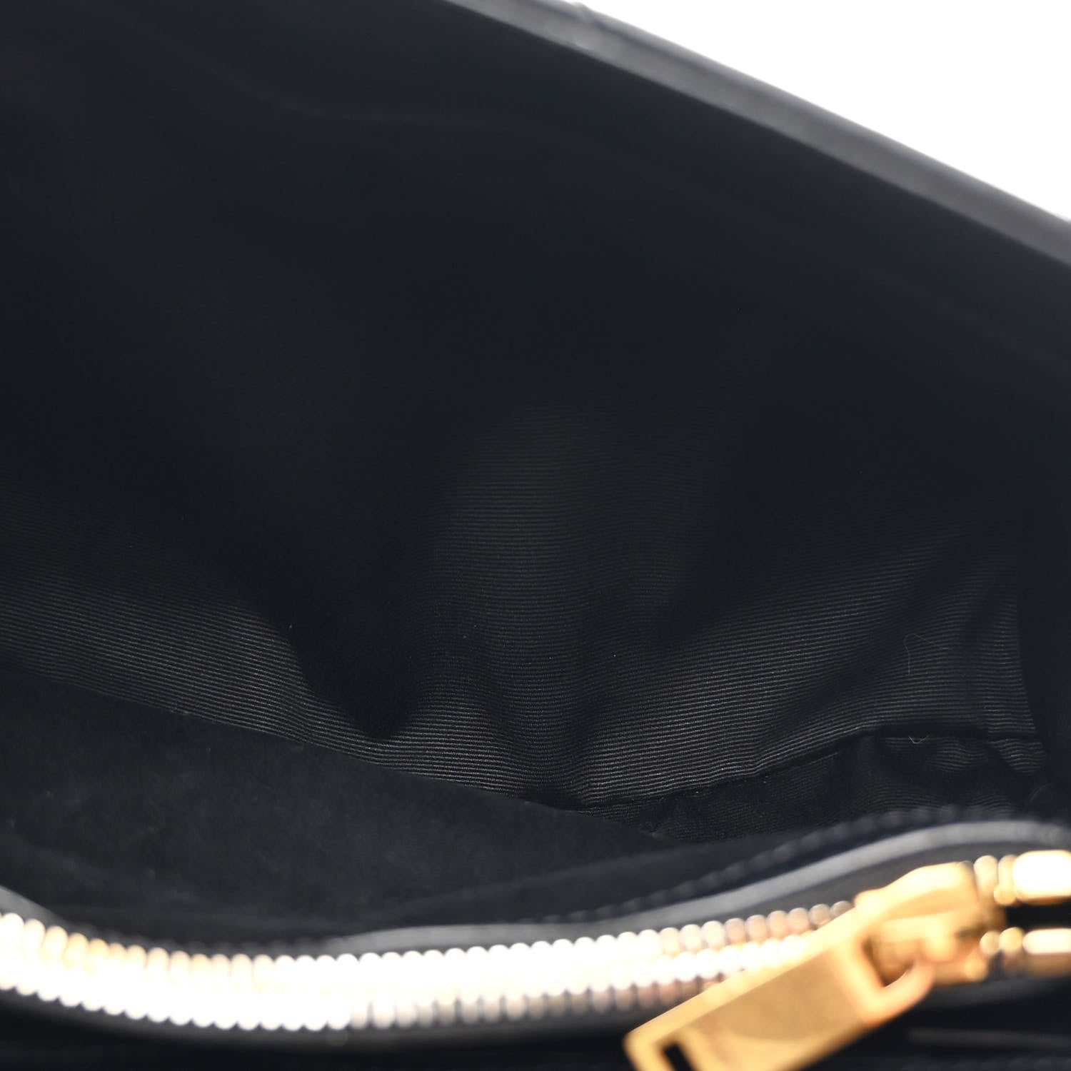 Saint Laurent Calfskin Y Quilted Monogram Small Loulou Chain Satchel Black 5 of 11
