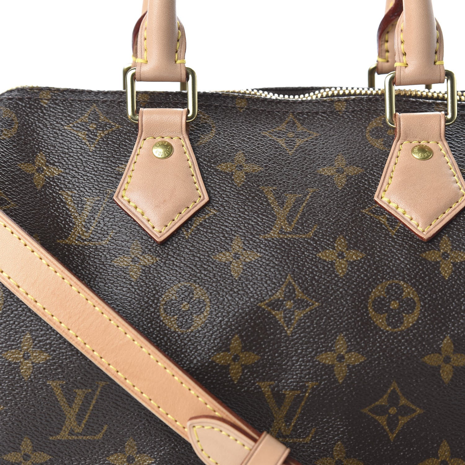 Louis Vuitton Monogram Speedy Bandouliere 25 10 of 11