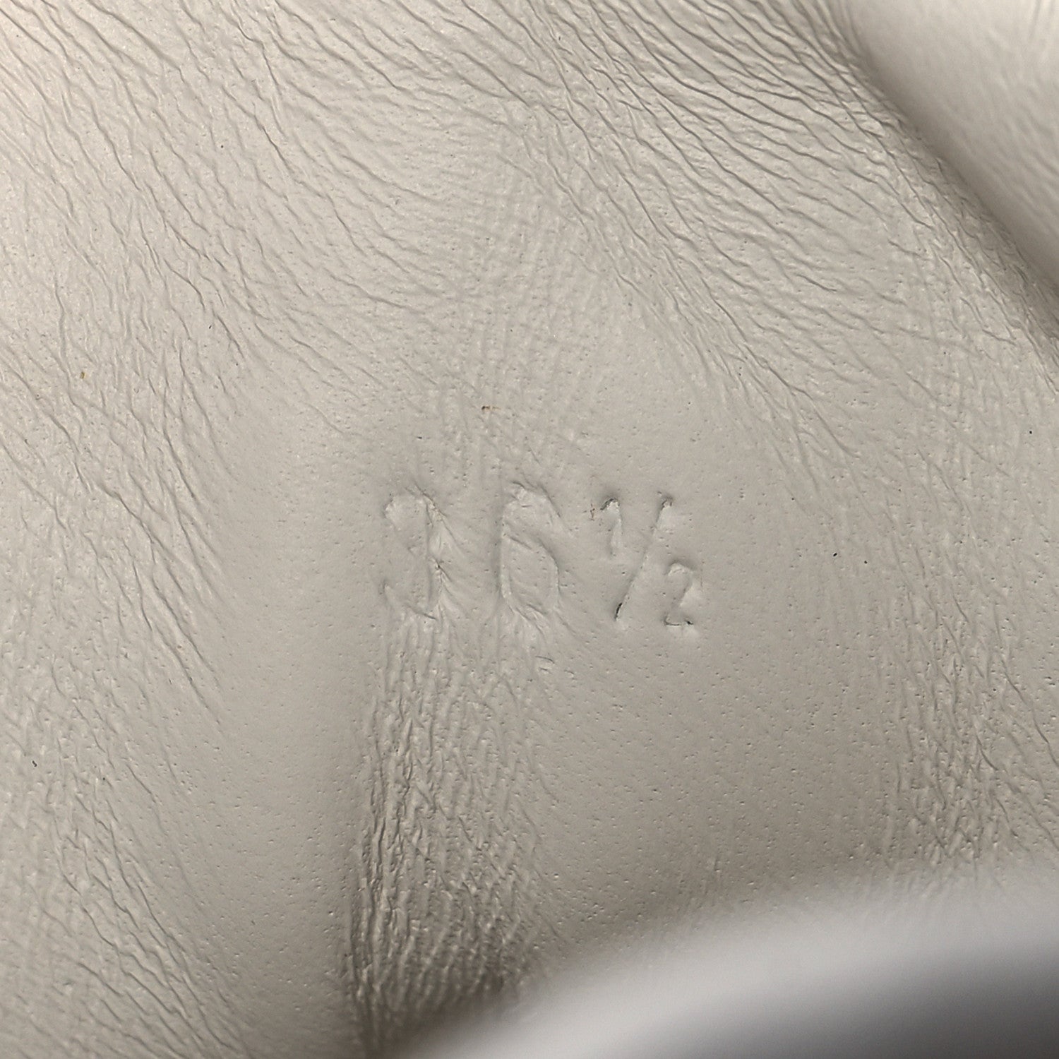 Hermes Calfskin Day Sneakers 36.5 White 7 of 8