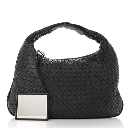 Bottega Veneta Nappa Intrecciato Medium Veneta Hobo Black 3 of 13