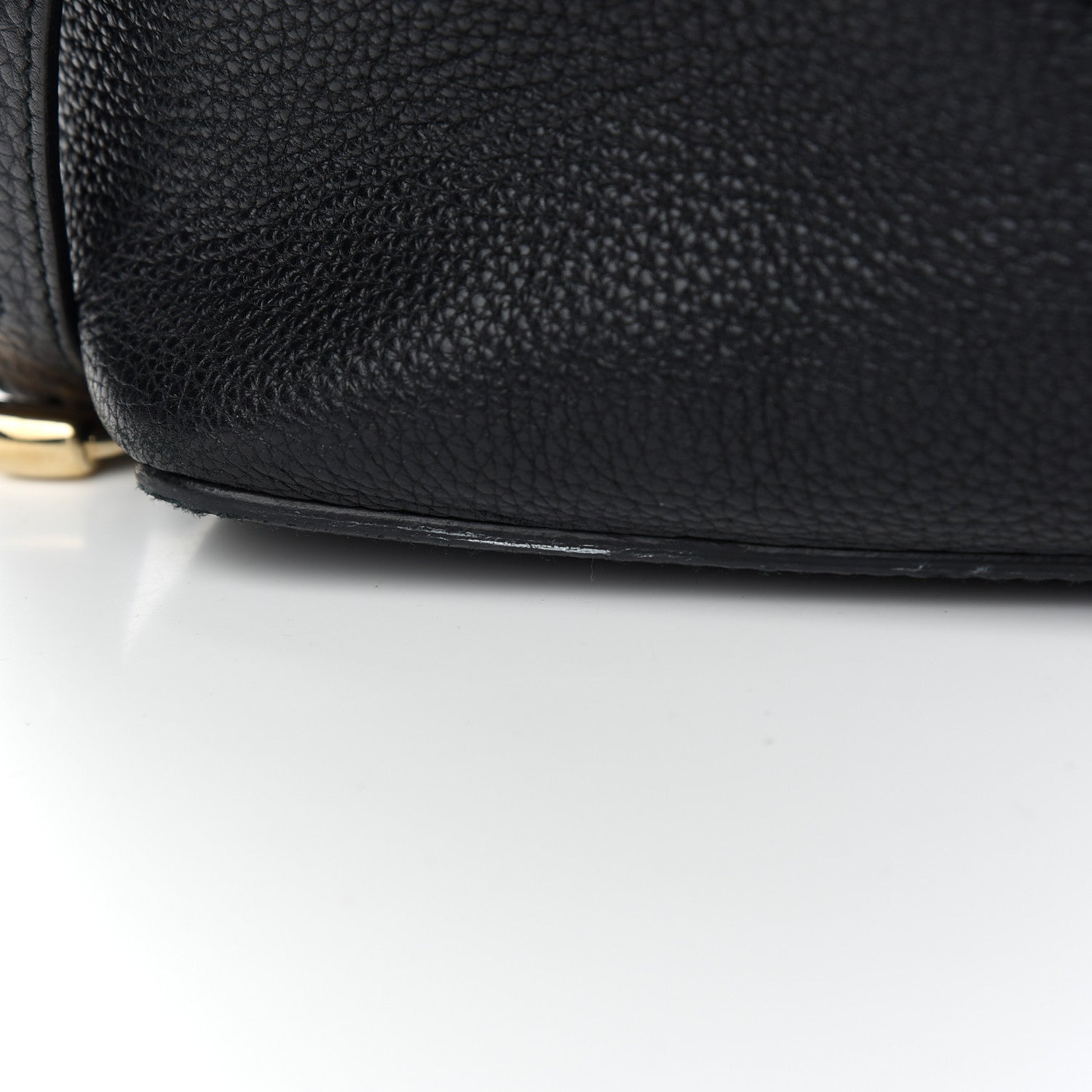 Gucci Pebbled Calfskin Large Soho Hobo Black 10 of 17
