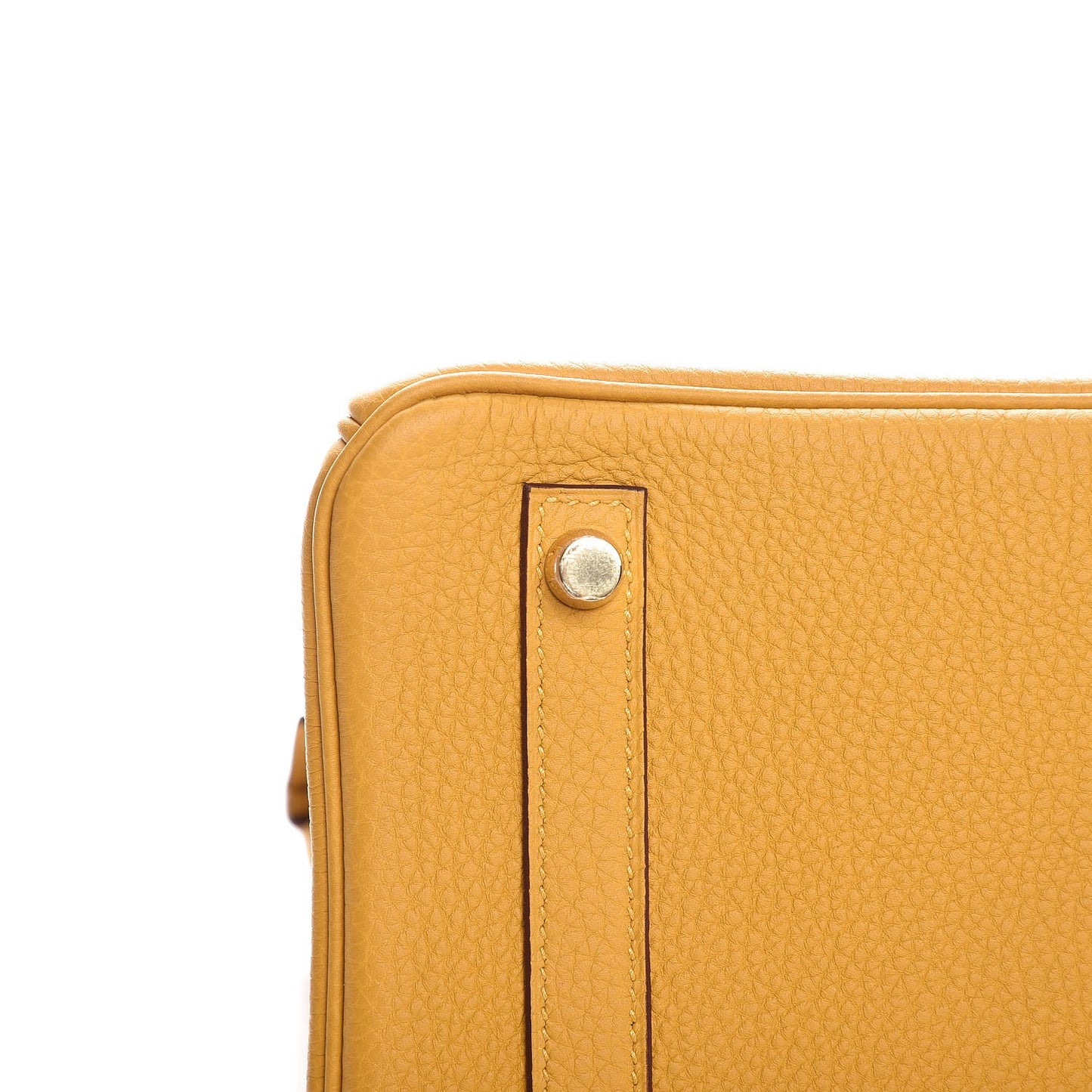 Togo Birkin 30 Jaune Ambre