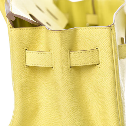 Hermes Epsom Birkin 35 Lime 13 of 38