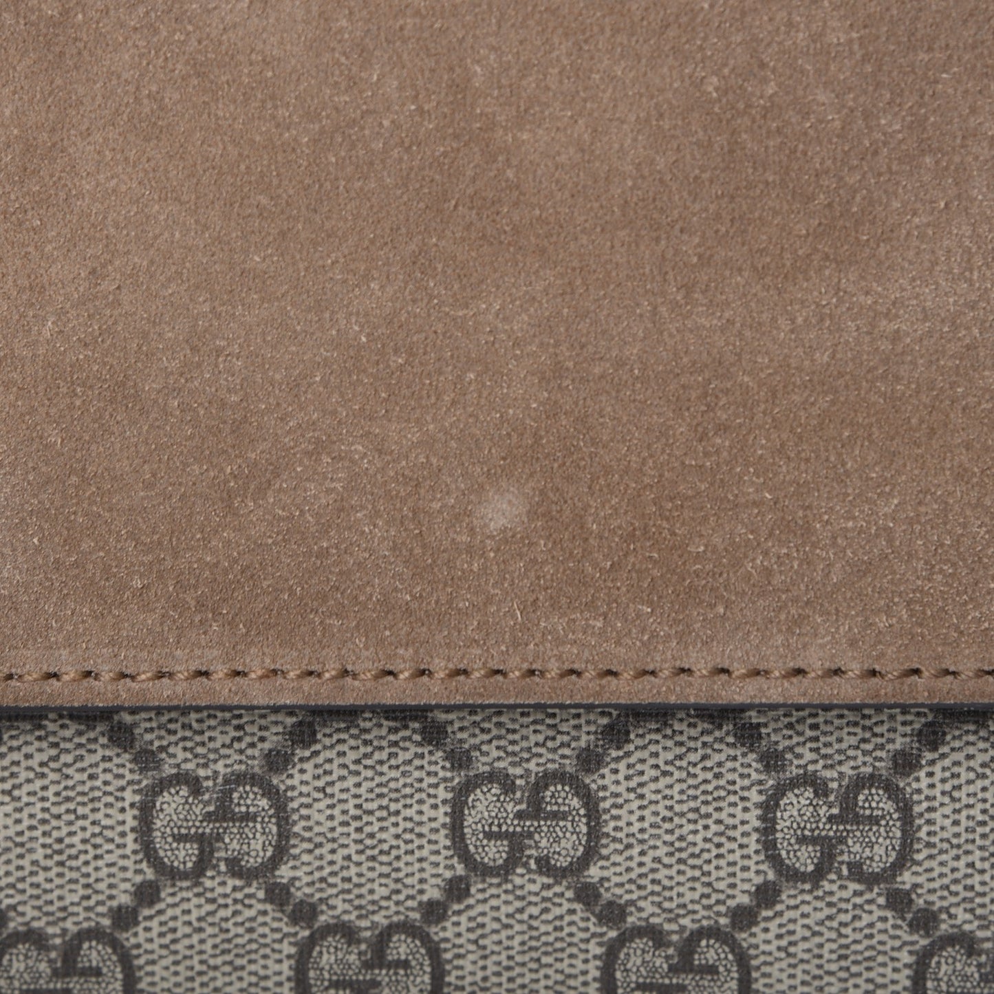 GG Supreme Monogram Mini Dionysus Shoulder Bag Taupe