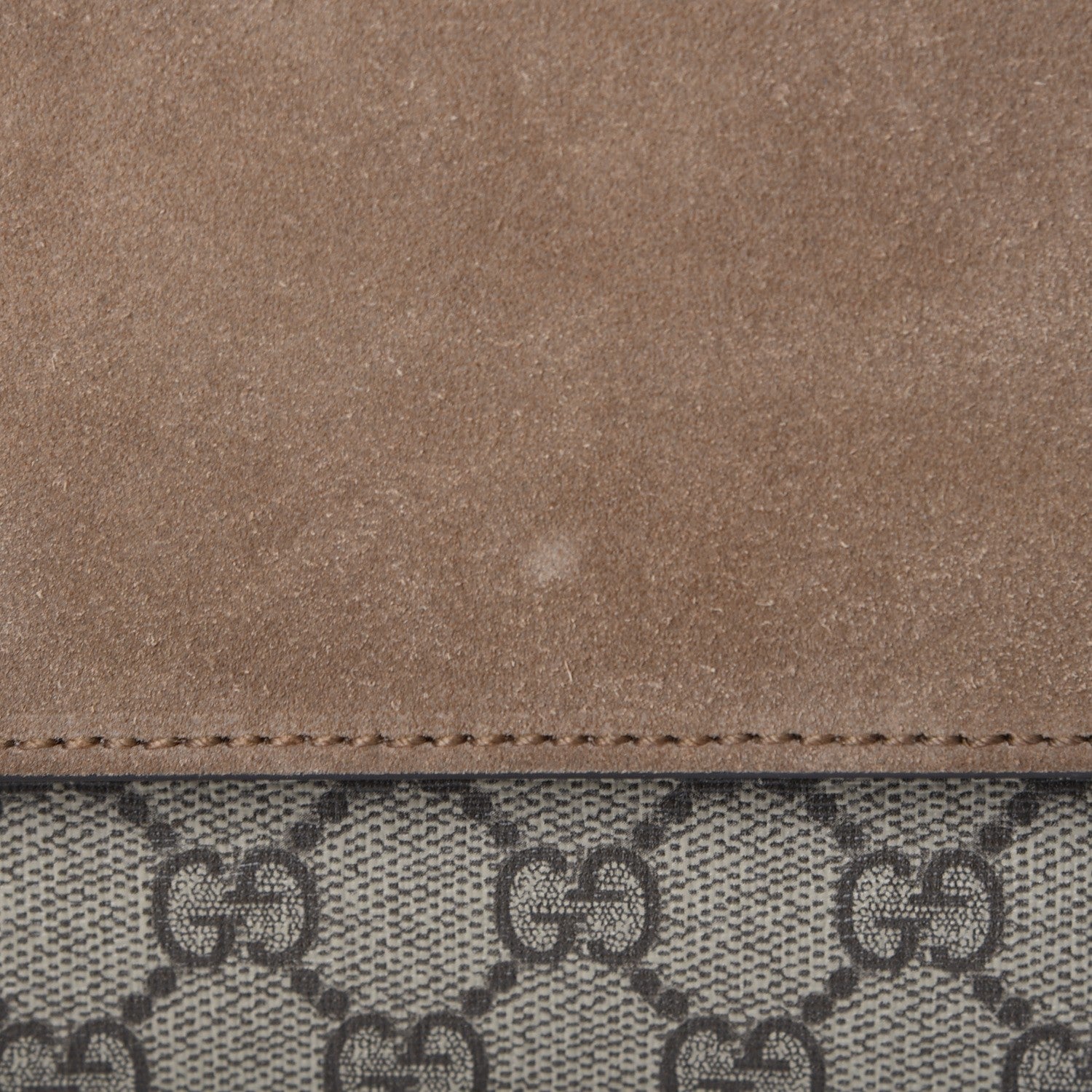 Gucci GG Supreme Monogram Mini Dionysus Shoulder Bag Taupe 9 of 11
