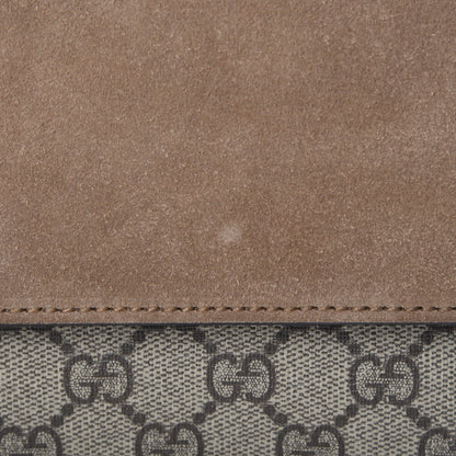 Gucci GG Supreme Monogram Mini Dionysus Shoulder Bag Taupe 9 of 11