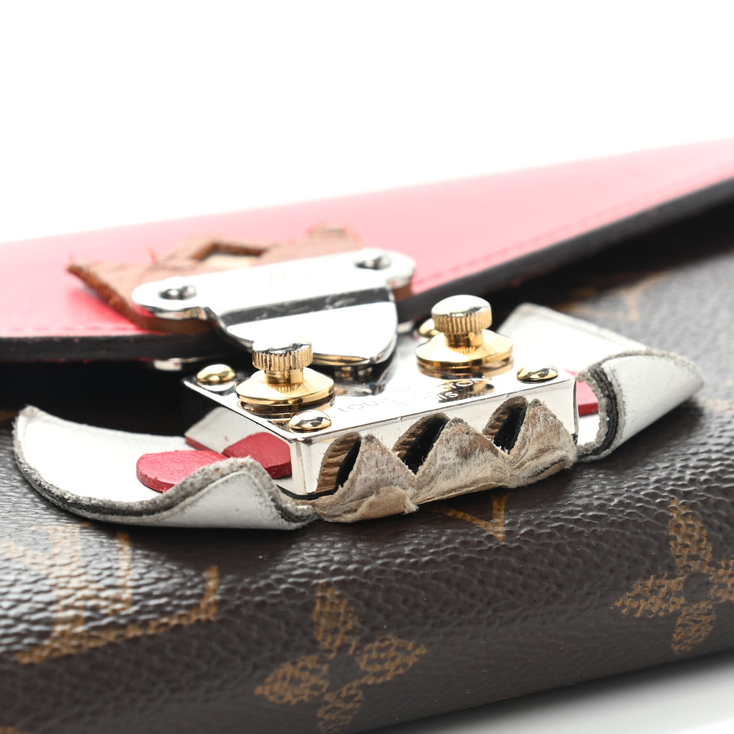 Louis Vuitton Monogram Tribal Mask Sarah Wallet Rouge 9 of 9