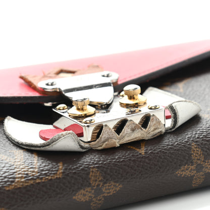 Louis Vuitton Monogram Tribal Mask Sarah Wallet Rouge 9 of 9