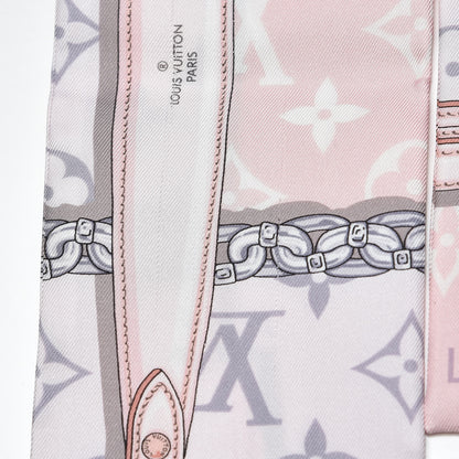 Louis Vuitton Silk Monogram Confidential Bandeau Light Pink 5 of 5