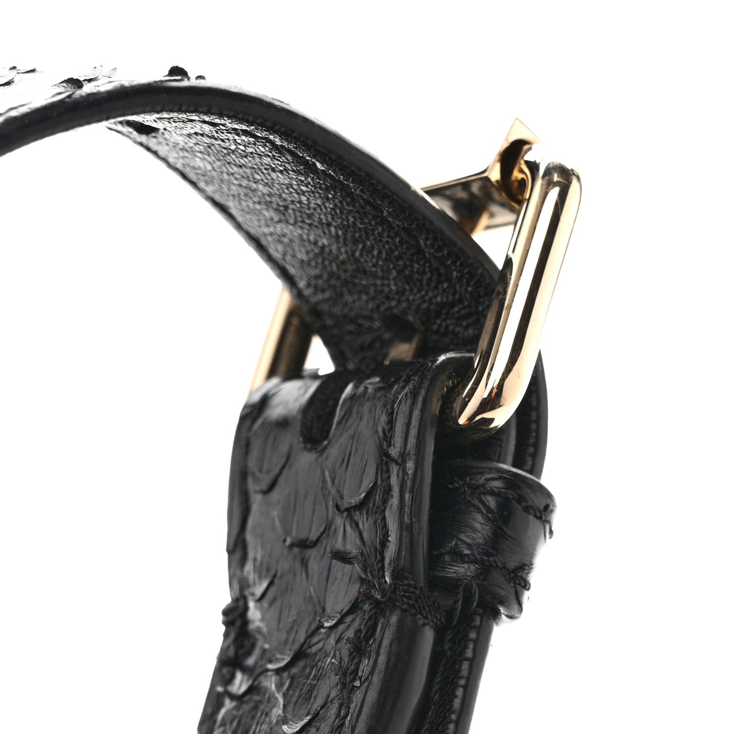 Chanel Snakeskin Waist Bag Black 15 of 15