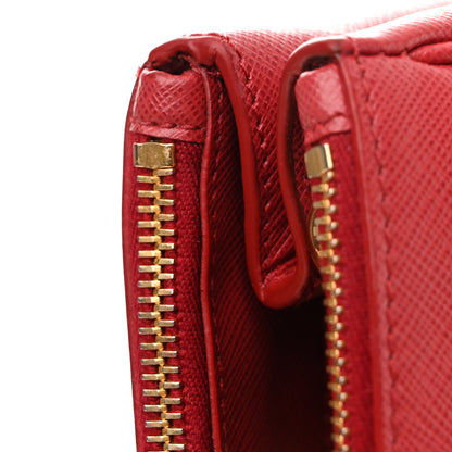 Prada Saffiano Small Galleria Double Zip Tote Fuoco 13 of 14