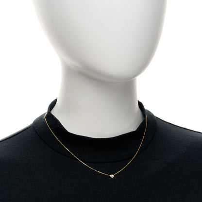 Cartier 18K Yellow Gold Diamond XS D'Amour Pendant Necklace 2 of 5