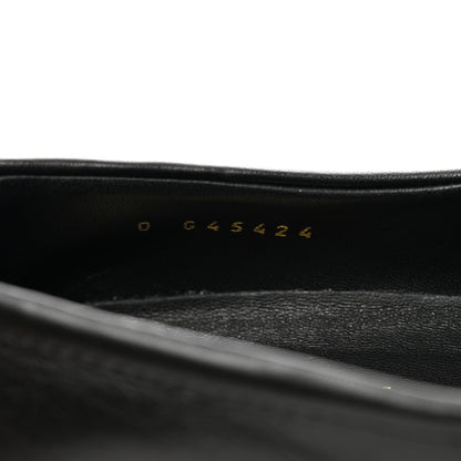 Chanel Lambskin Quilted CC Turnlock Loafers 39 Black 8 of 9