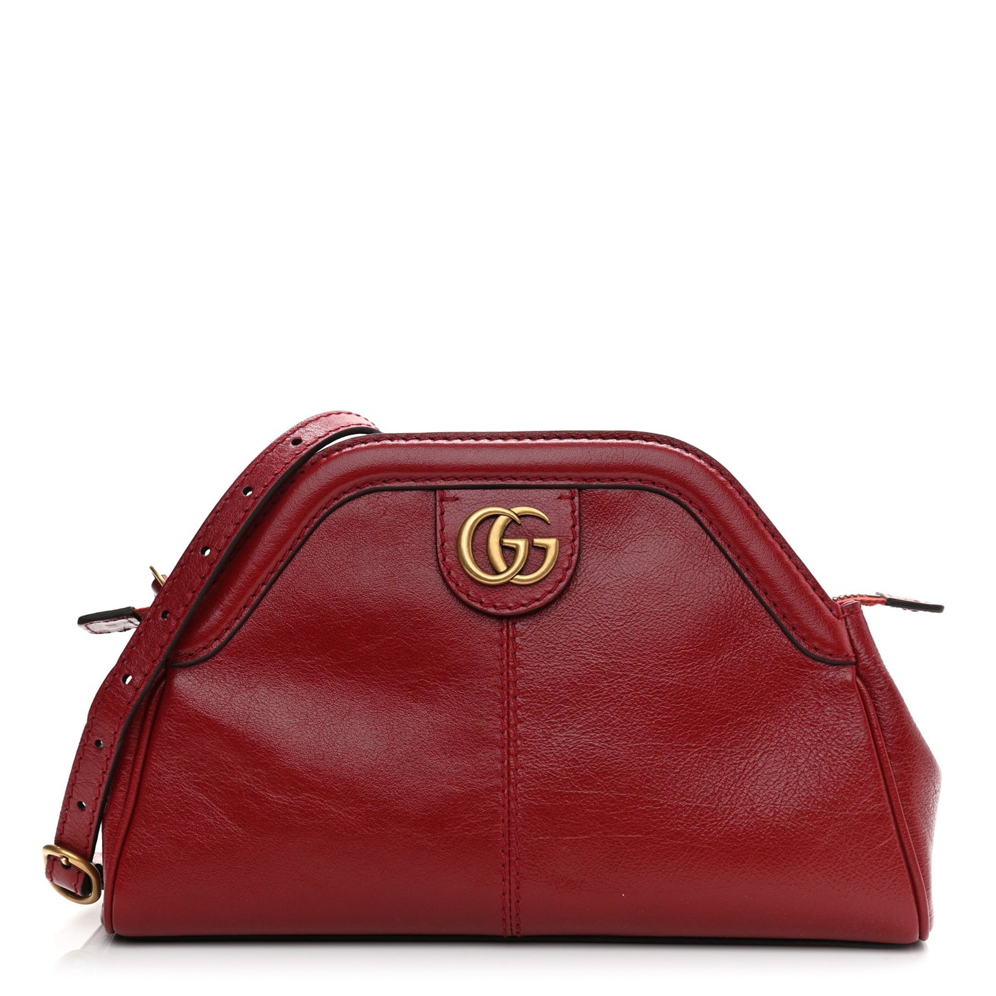 Piuma Lux Calfskin Small Re(Belle) Crossbody Bag Romantic Cerise