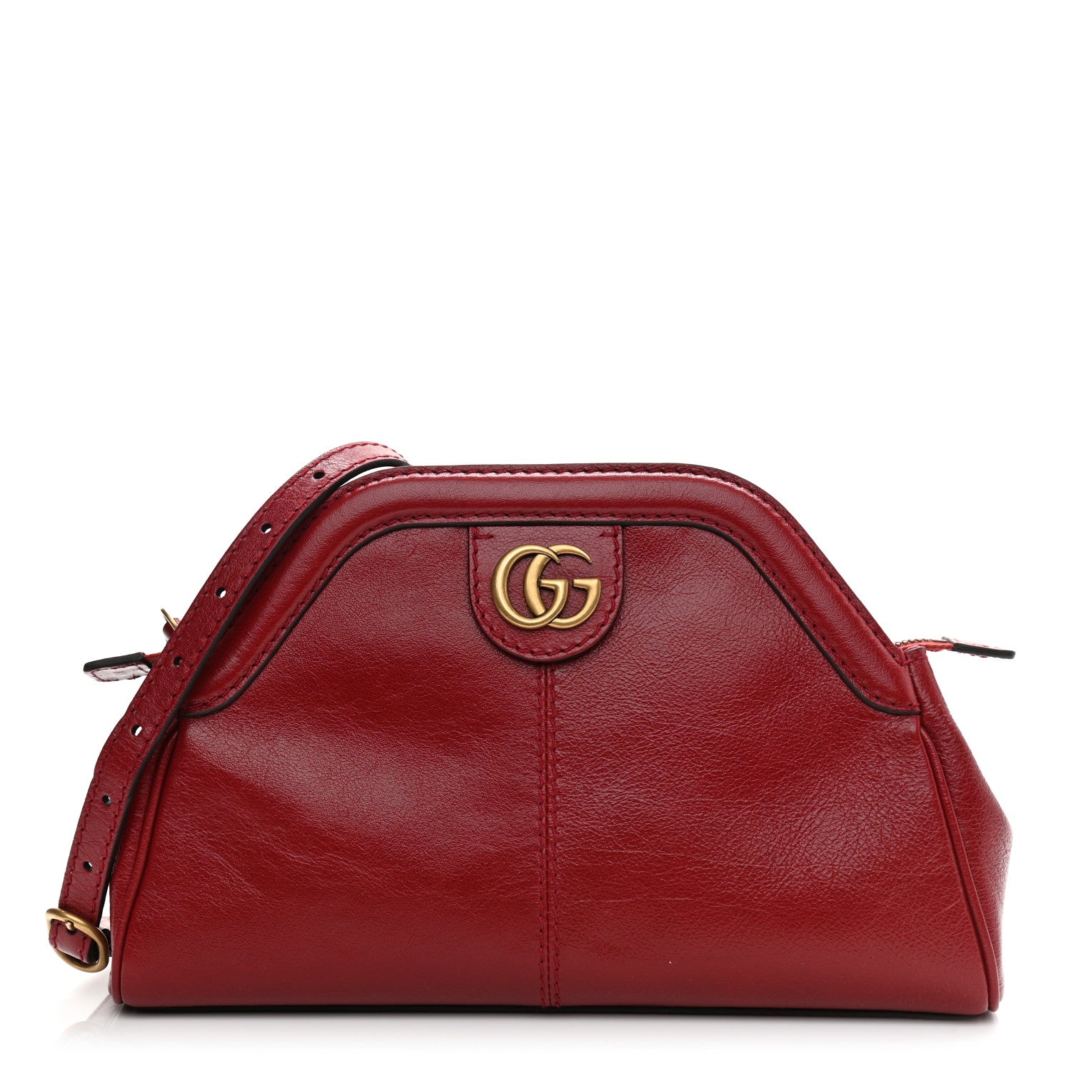 Gucci Piuma Lux Calfskin Small Re(Belle) Crossbody Bag Romantic Cerise 1 of 10