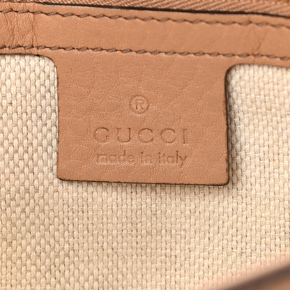 Gucci Pebbled Calfskin Medium Soho Flap Crossbody Camelia 6 of 18