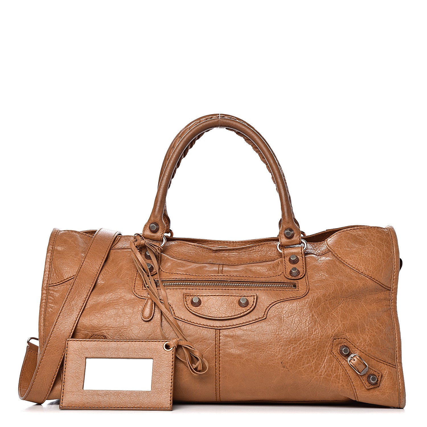 Balenciaga Agneau Giant 12 Rose Gold Hardware Part Time Cumin 1 of 19