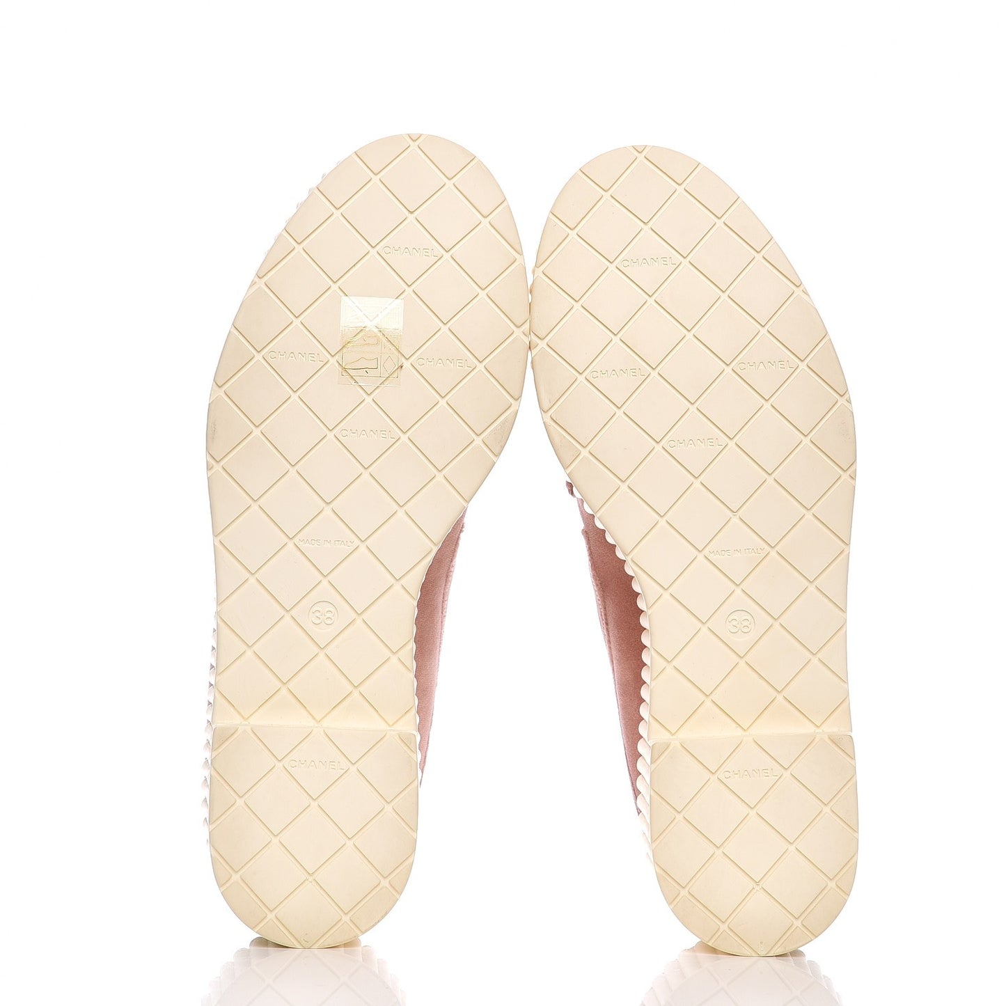 Velvet Mocassin Loafers 38 Rose