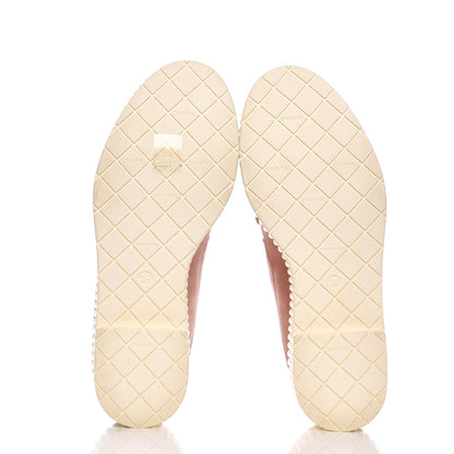 Chanel Velvet Mocassin Loafers 38 Rose 5 of 9