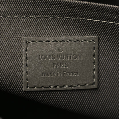 Louis Vuitton Grained Calfskin Aerogram City Keepall Gris 6 of 9