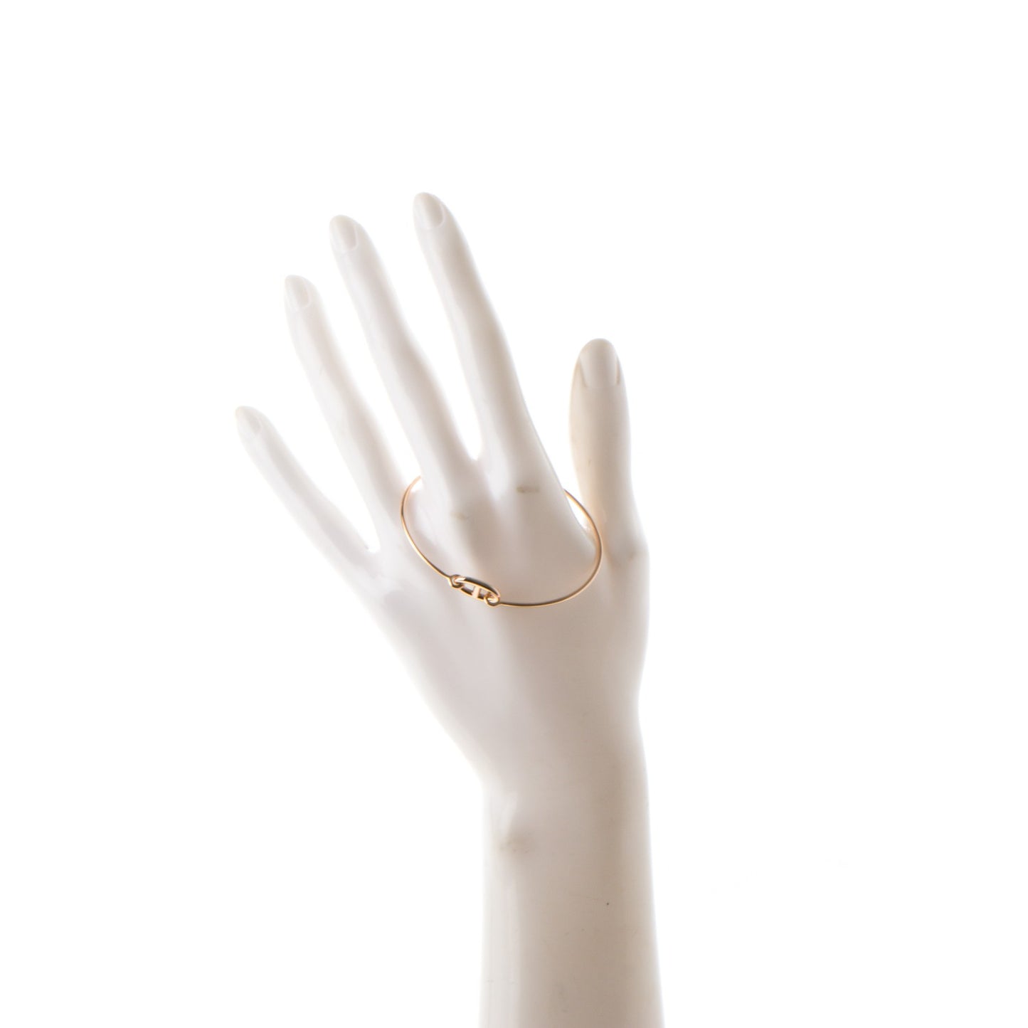 18K Rose Gold PM Ronde Chaine d'Ancre Bracelet SH