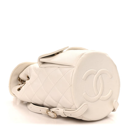 Chanel Caviar Quilted Pockets Backpack White 4 of 10