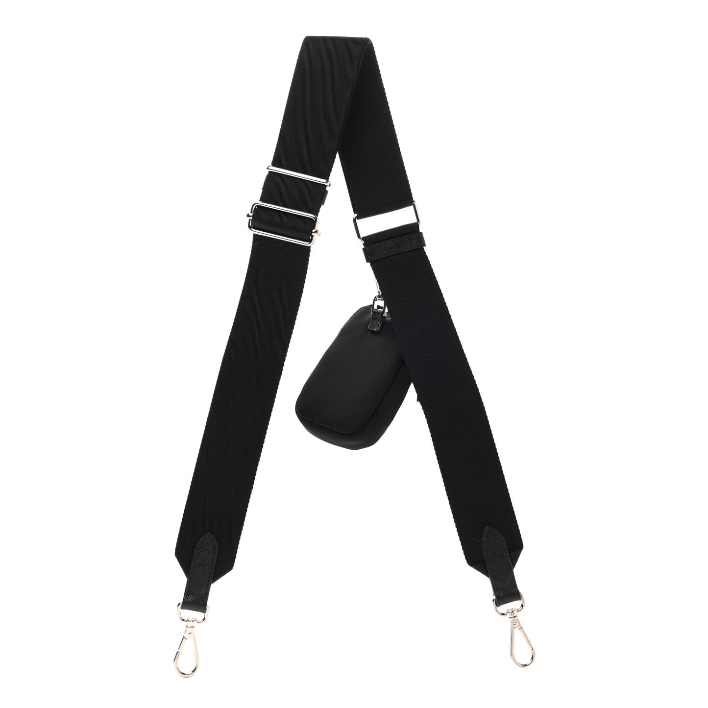 Nylon Re-Edition 2005 Shoulder Strap With Pouch Black