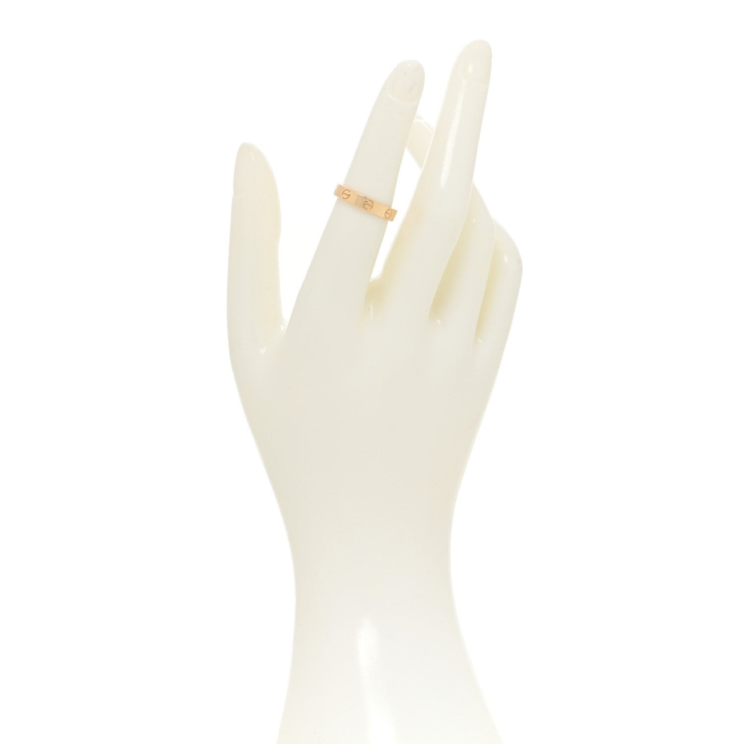 Cartier 18K Yellow Gold 3.5mm LOVE Wedding Band Ring 52 6 2 of 4