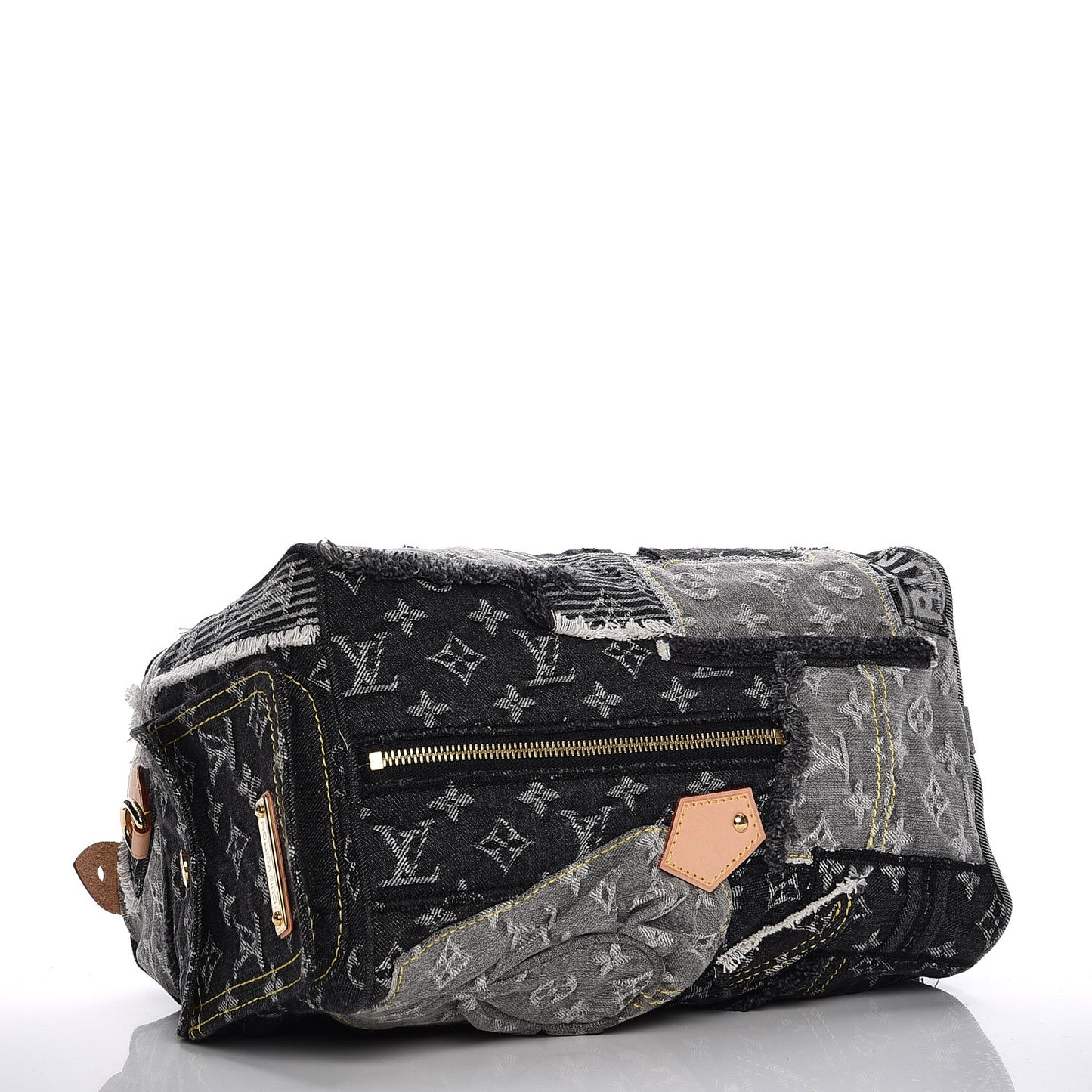 Denim Patchwork Speedy 30 Grey
