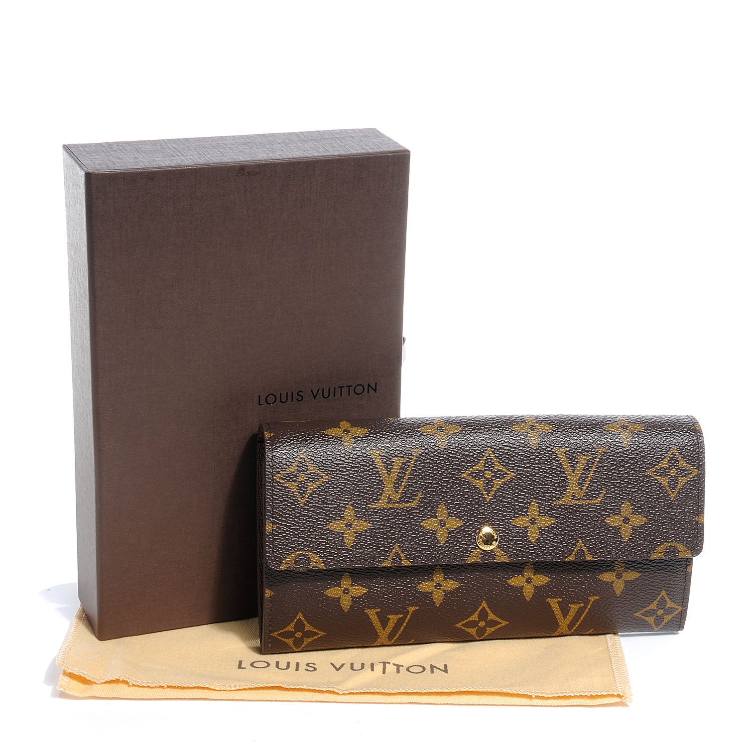 Louis Vuitton Monogram Sarah Wallet 5 of 9