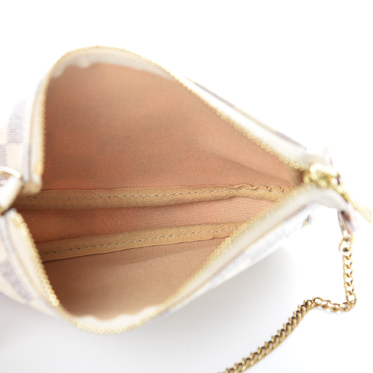 Louis Vuitton Damier Azur Mini Pochette Accessories 8 of 9