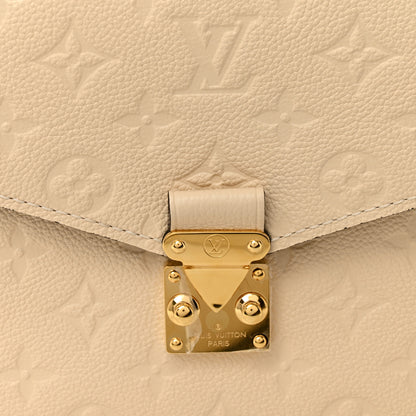 Louis Vuitton Empreinte Pochette Metis Creme 6 of 9