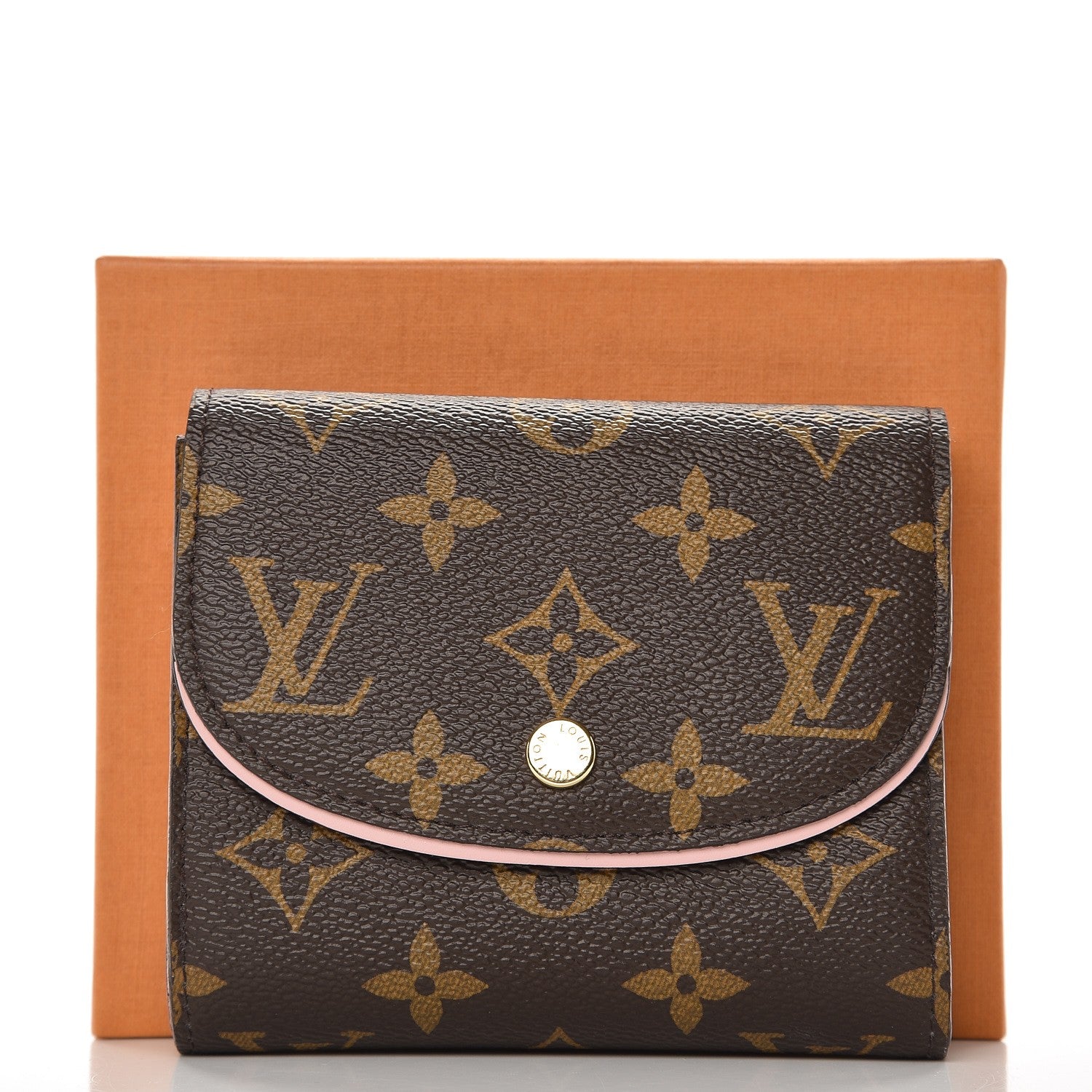 Louis Vuitton Monogram Ariane Compact Wallet Rose Ballerine 7 of 7