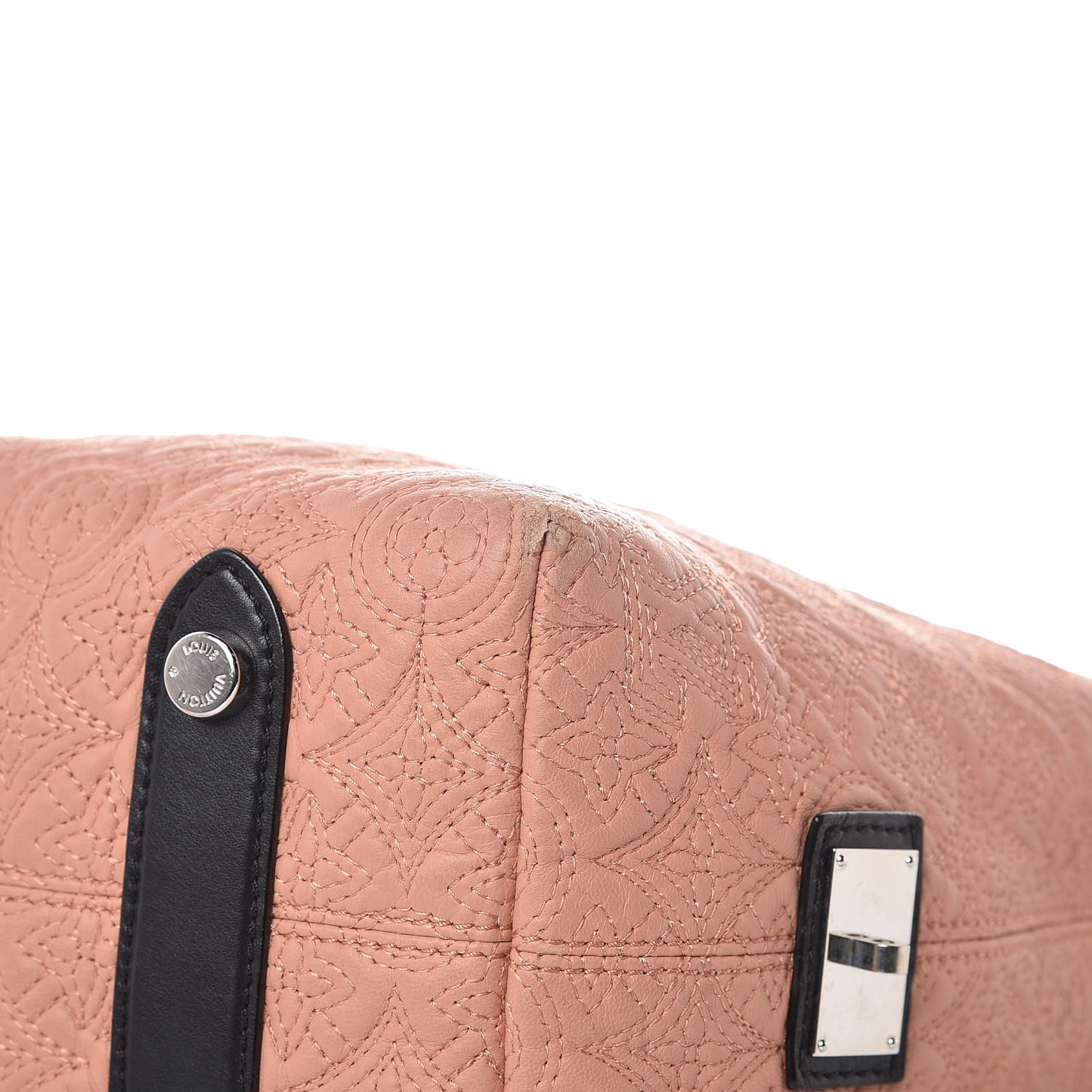 Monogram Lambskin Antheia Hobo PM Rose